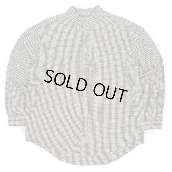 画像1: 90-00's ARROW ボタンダウンシャツ "BIG OXFORD / GRAY PLAID" (1)