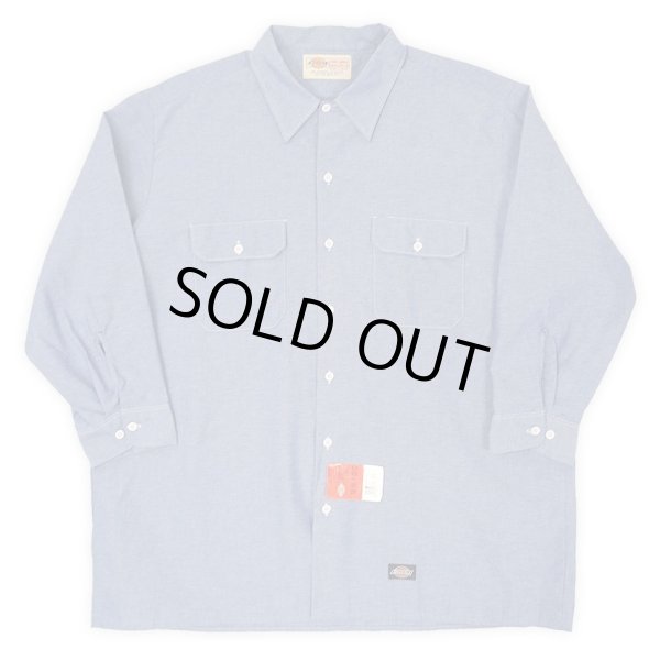 画像1: 00's Dickies シャンブレーシャツ "MADE IN USA / DEADSTOCK" (1)