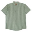 画像1: 00's RED KAP マルチストライプ柄 S/S ワークシャツ (1)