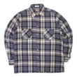 画像1: 80's Dickies プリントネルシャツ (1)
