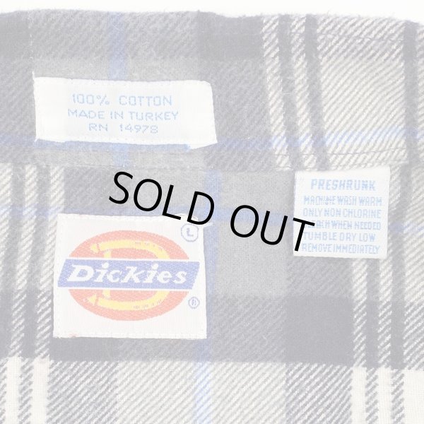 画像2: 80's Dickies プリントネルシャツ (2)
