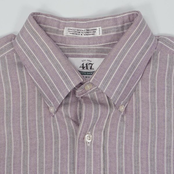 画像3: 90's VAN HEUSEN マルチストライプ柄 ボタンダウンシャツ (3)
