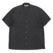 画像1: 00's Tommy Bahama S/S オープンカラーシャツ "BLACK" (1)