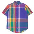 画像1: Early 90's Polo Ralph Lauren S/S ボタンダウンシャツ "MADE IN USA" (1)