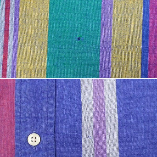 画像4: Early 90's Polo Ralph Lauren S/S ボタンダウンシャツ "MADE IN USA" (4)