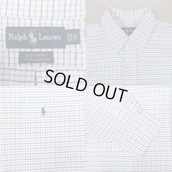 画像3: 90's Polo Ralph Lauren ボタンダウンシャツ "BIG SHIRT / Sサイズ" (3)