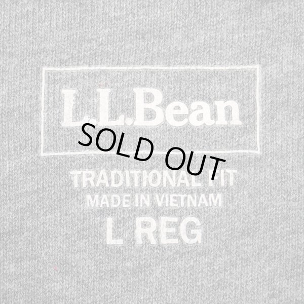画像2: 00's L.L.Bean ハーフジップ スウェット (2)