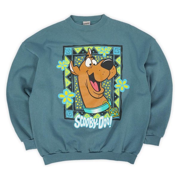 画像1: Late 90's SCOOBY DOO キャラクタープリントスウェット (1)