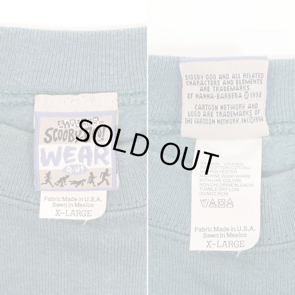 画像2: Late 90's SCOOBY DOO キャラクタープリントスウェット (2)