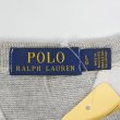 画像2: 00's Polo Ralph Lauren 両V ロゴワッペン スウェット (2)