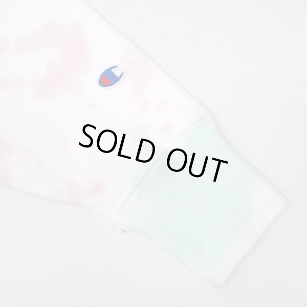 画像3: 00's Champion リバースウィーブ パーカー “目無し / タイダイ染め” (3)