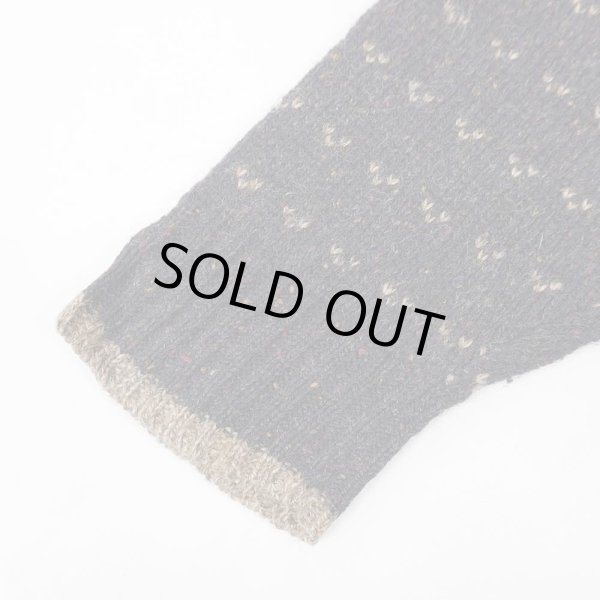 画像4: 90's Woolrich バーズアイ柄 ウールニット (4)