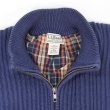 画像3: 00's L.L.Bean ネルライナー コットンドライバーズニット (3)