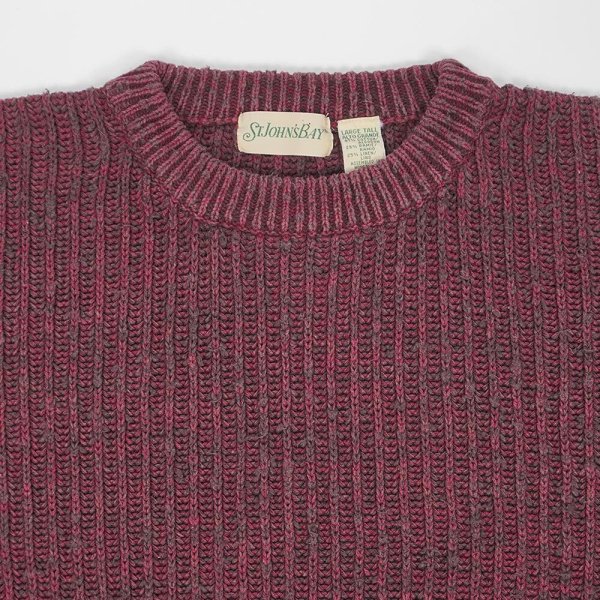 画像3: 80's ST JOHN'S BAY コットンニット (3)