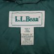 画像2: 90's L.L.Bean ダウンベスト "Green" (2)