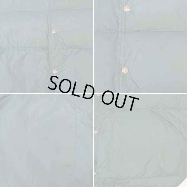 画像5: 90's L.L.Bean ダウンベスト "Green" (5)