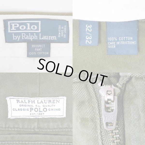 画像3: 90's Polo Ralph Lauren チノトラウザー “PROSPECT PANT / OLIVE” (3)