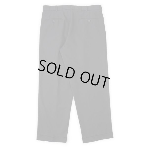 画像2: 00's DOCKERS 2タック サマーウールトラウザー "BLACK / W34 L30" (2)