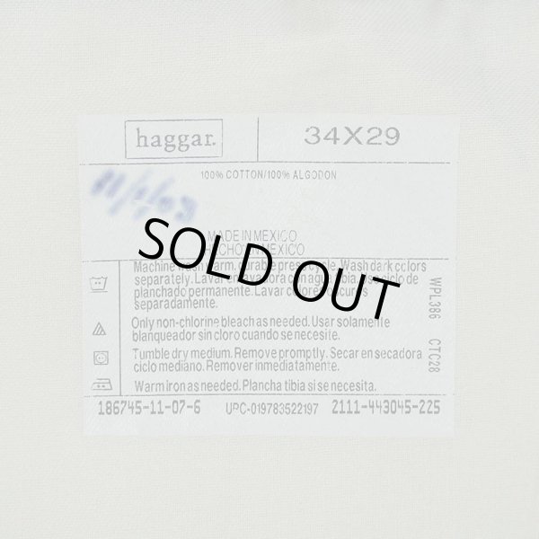 画像4: 90's hagger ２タック 太畝コーデュロイトラウザー "W34 L29" (4)