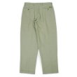画像2: 90's DOCKERS 2タック リネントラウザー "W34 L32" (2)
