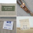 画像4: 90's DOCKERS 2タック リネントラウザー "W34 L32" (4)