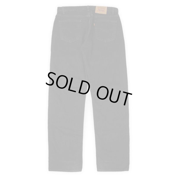 画像2: 90's Levi's 505 ブラックデニムパンツ "MADE IN USA / W36 L34" (2)