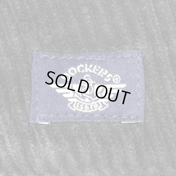 画像3: 90's DOCKERS 2タック 太畝コーデュロイトラウザー "Fade Black / W33 L29" (3)