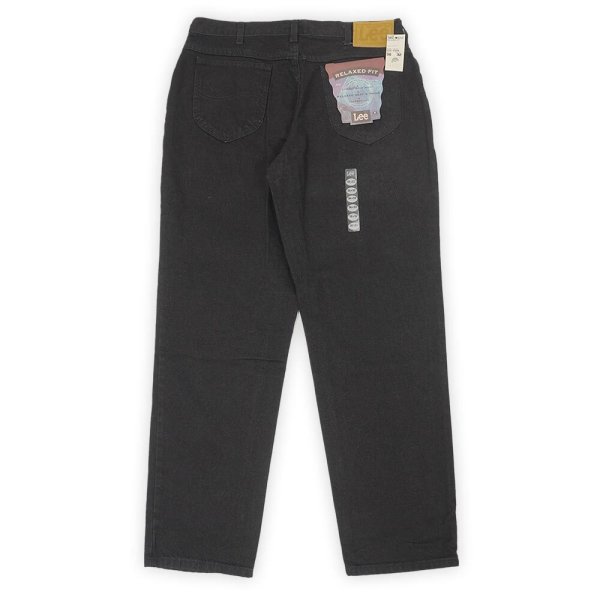 画像2: 90's Lee 205-5508 ブラックデニムパンツ "USA COMPONENTS / DEADSTOCK / W34 L30" (2)