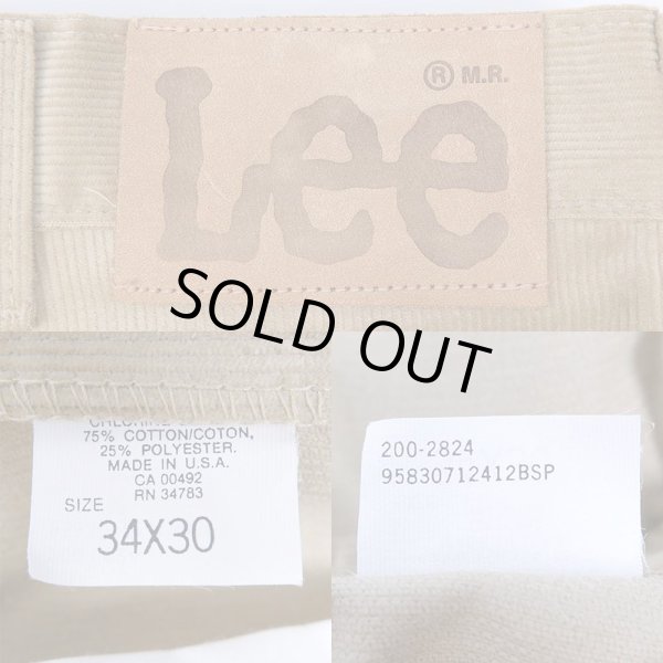 画像3: 90's Lee 200-2824 コーデュロイパンツ "MADE IN USA / DEADSTOCK" (3)