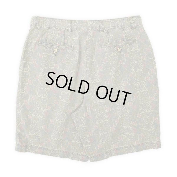 画像2: 90's TOMMY HILFIGER 2タック コットンショーツ "W33" (2)