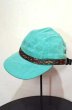 画像1: 90's L.L.Bean 5panel Camper Cap “EMERALD / DEADSTOCK” (1)