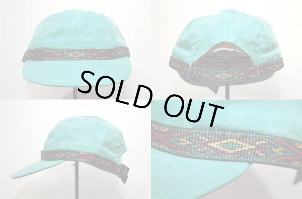 画像3: 90's L.L.Bean 5panel Camper Cap “EMERALD / DEADSTOCK” (3)