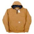 画像1: 新品 Carhartt アクティブジャケット "BROWN" (1)