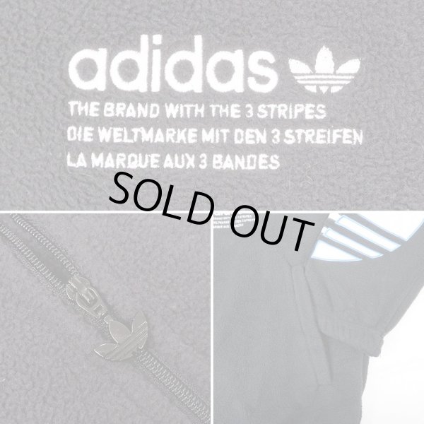 画像3: 00's adidas ハーフジップ フリースジャケット (3)