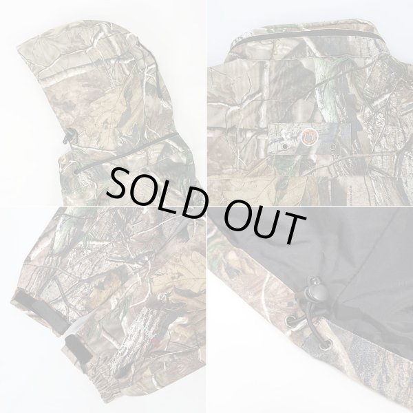 画像4: 00's FIELD & STREAM リアルツリーカモ柄 マウンテンパーカー (4)