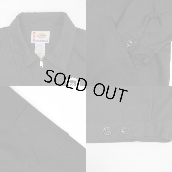 画像3: 00's Dickies ワークジャケット "BLACK" (3)