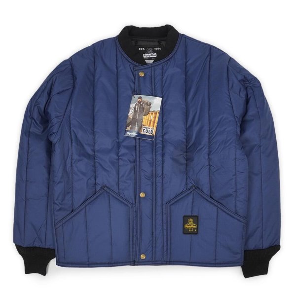 画像1: 00's Refrigiwear キルティング ワークジャケット "DEADSTOCK" (1)