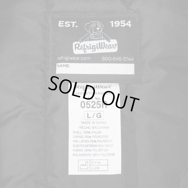 画像2: 00's Refrigiwear キルティング ワークジャケット "DEADSTOCK" (2)