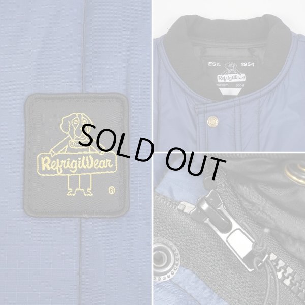 画像3: 00's Refrigiwear キルティング ワークジャケット "DEADSTOCK" (3)