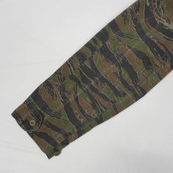 画像4: 90's PROPPER タイガーストライプカモ柄 BDUジャケット (4)