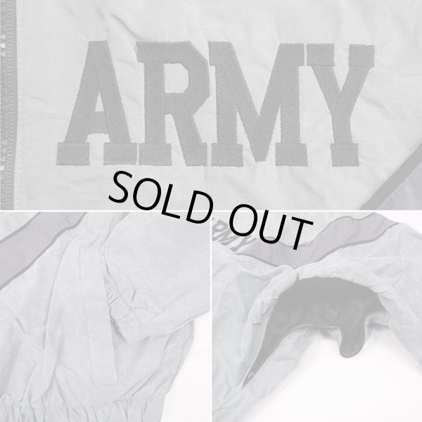 画像4: 【LARGE-REGULAR / DEADSTOCK】00's US.ARMY IPFU ピクセルカモ柄 ナイロントレーニングジャケット (4)