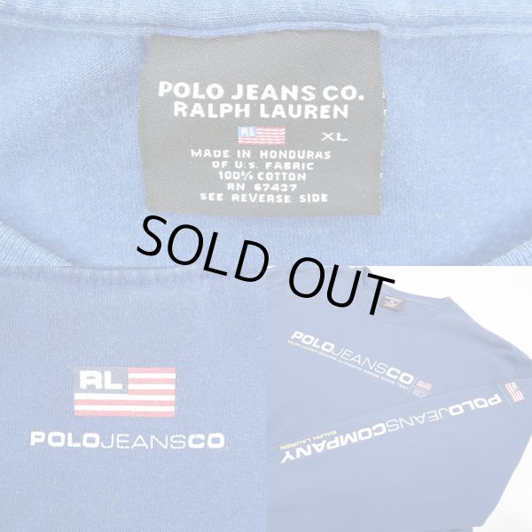 画像3: 90's POLO JEANS L/S Tシャツ (3)