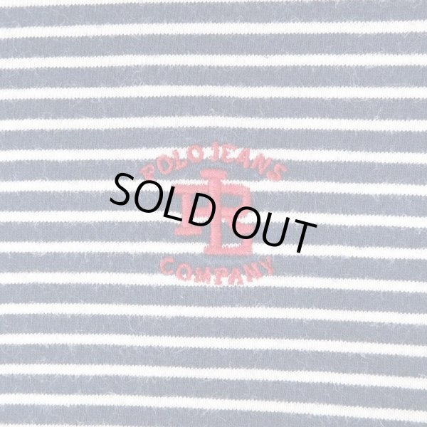 画像3: 90's POLO JEANS ボーダーTシャツ (3)