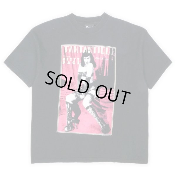 画像1: 90's BETTY PAGE フォトプリントTシャツ "fashion victim" (1)