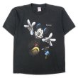 画像1: 90's Disney 両面プリントTシャツ “Mickey Mouse × GOOFY / MADE IN USA” (1)
