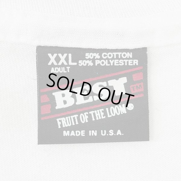 画像3: 90's TICKETS & SMILES PLEASE 両面プリントTシャツ "MADE IN USA" (3)