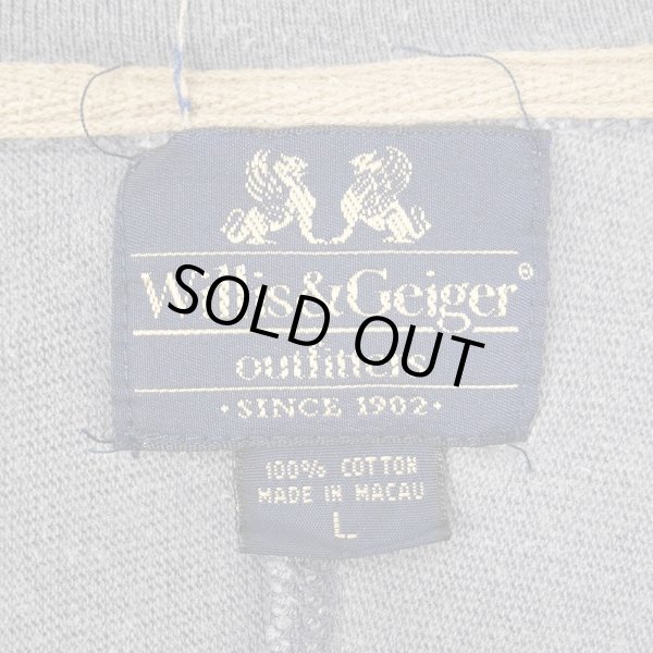 画像2: 90's Willis & Geiger L/S フットボールTシャツ (2)