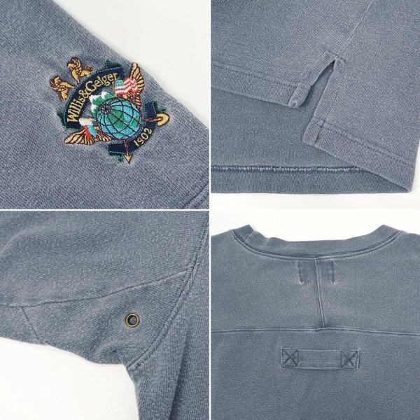 画像3: 90's Willis & Geiger L/S フットボールTシャツ (3)