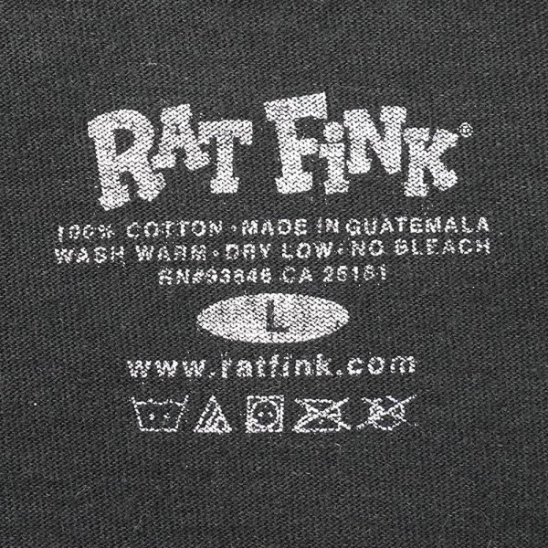 画像4: 00's Ed Roth / RAT FINK 両面プリントTシャツ (4)