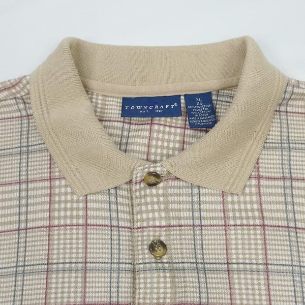 画像3: 90's TOWN CRAFT リブ付き ポロシャツ (3)